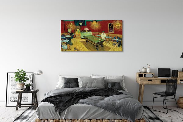 Zdjęcie na płótnie Nocna kawiarnia - Vincent Van Gogh
