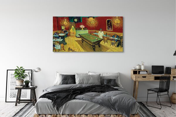 Zdjęcie na płótnie Nocna kawiarnia - Vincent Van Gogh