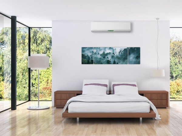 Obraz - Las we mgle (170x50 cm)