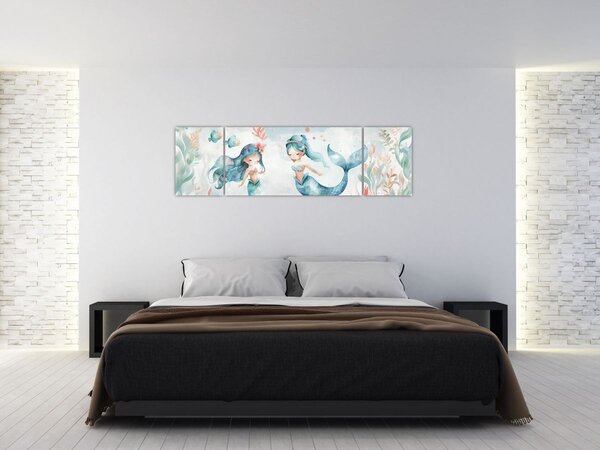Obraz - Syreny (170x50 cm)