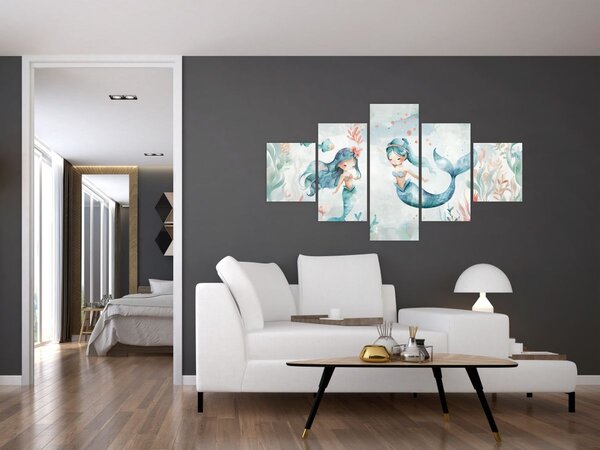 Obraz - Syreny (125x70 cm)