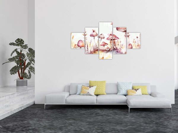 Obraz - Różowa wróżka (125x70 cm)