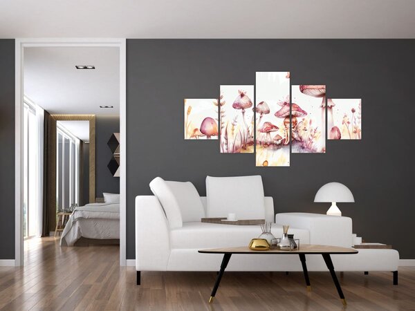 Obraz - Różowa wróżka (125x70 cm)