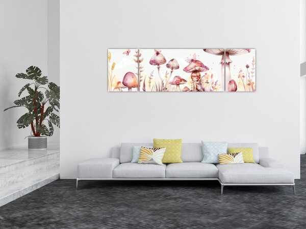 Obraz - Różowa wróżka (170x50 cm)