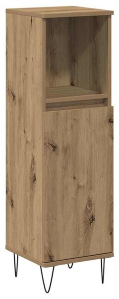 Szafka łazienkowa, dąb artisan, 30x30x100 cm