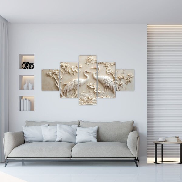 Obraz - Chiński wzór (125x70 cm)