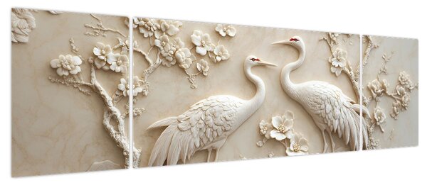 Obraz - Chiński wzór (170x50 cm)