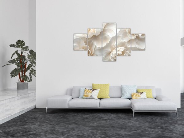 Obraz - Delikatne piwonie (125x70 cm)