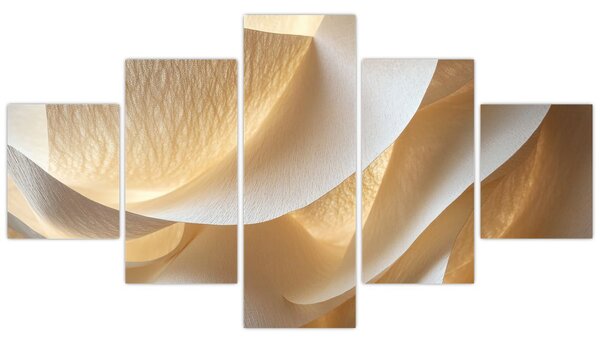 Obraz - Papierowa faktura (125x70 cm)