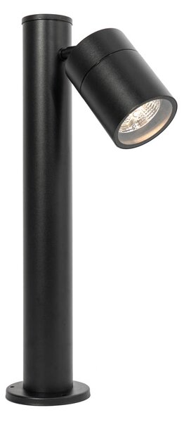 Lampa zewnętrzna czarna 45 cm AR70 regulowana IP44 - Solo