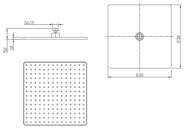 Deszczownica XXL 3030TB z ABS