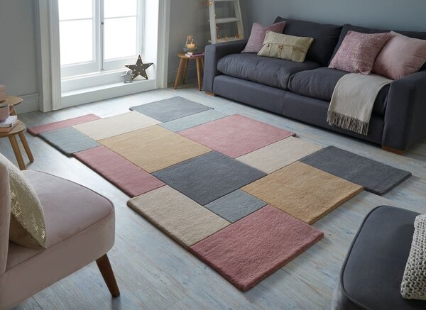 Wełniany dywan Flair Rugs Collage Earthy, 150x240 cm