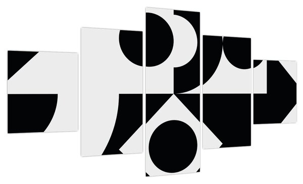 Obraz - Abstrakcja geometryczna N⁰1 (125x70 cm)