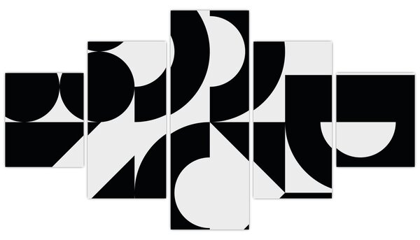 Obraz - Abstrakcja geometryczna N⁰2 (125x70 cm)