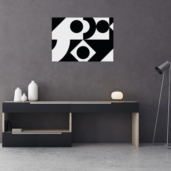 Obraz - Abstrakcja geometryczna N⁰1 (70x50 cm)