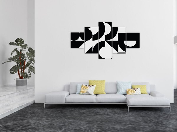 Obraz - Abstrakcja geometryczna N⁰2 (125x70 cm)