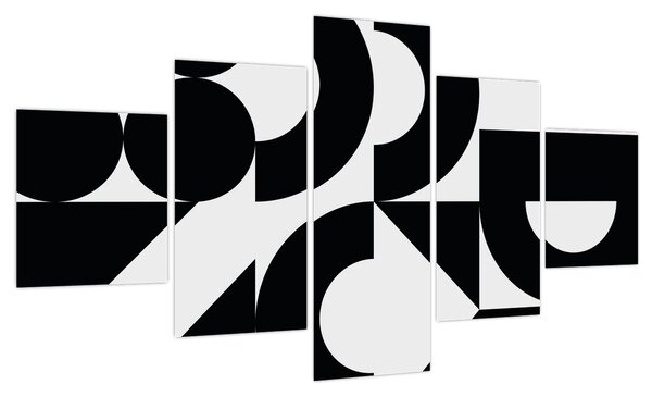 Obraz - Abstrakcja geometryczna N⁰2 (125x70 cm)