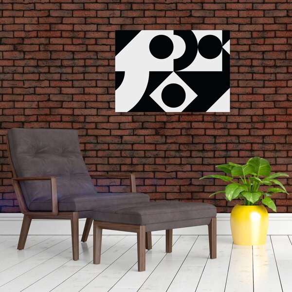 Obraz - Abstrakcja geometryczna N⁰1 (70x50 cm)