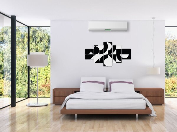 Obraz - Abstrakcja geometryczna N⁰2 (125x70 cm)