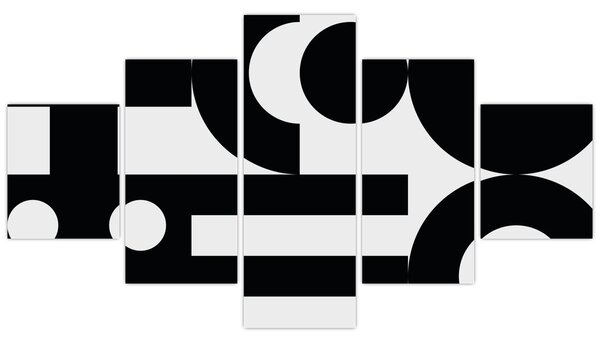 Obraz - Abstrakcja geometryczna N⁰3 (125x70 cm)