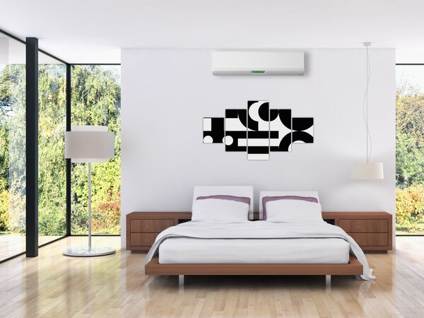 Obraz - Abstrakcja geometryczna N⁰3 (125x70 cm)
