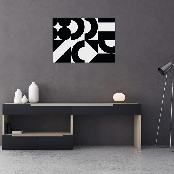 Obraz - Abstrakcja geometryczna N⁰2 (70x50 cm)
