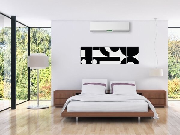Obraz - Abstrakcja geometryczna N⁰3 (170x50 cm)