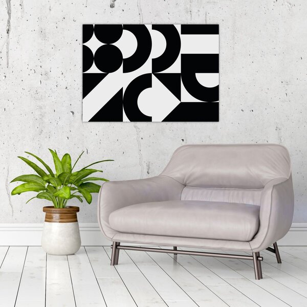 Obraz - Abstrakcja geometryczna N⁰2 (70x50 cm)