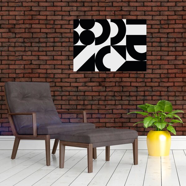 Obraz - Abstrakcja geometryczna N⁰2 (70x50 cm)