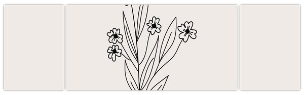 Obraz - Meadow Flower N⁰1 (170x50 cm)