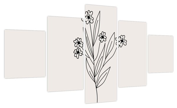 Obraz - Meadow Flower N⁰1 (125x70 cm)