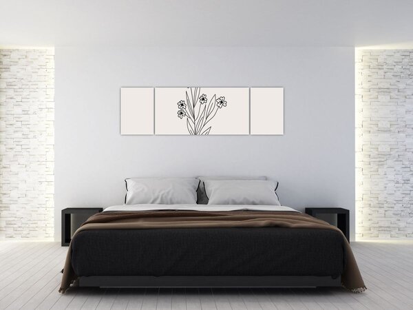 Obraz - Meadow Flower N⁰1 (170x50 cm)