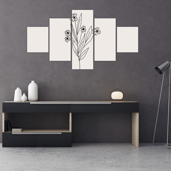 Obraz - Meadow Flower N⁰1 (125x70 cm)