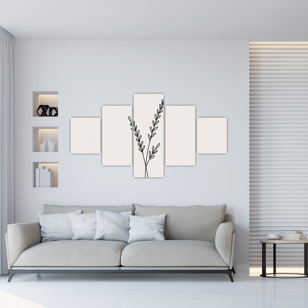 Obraz - Meadow Flower N⁰2 (125x70 cm)