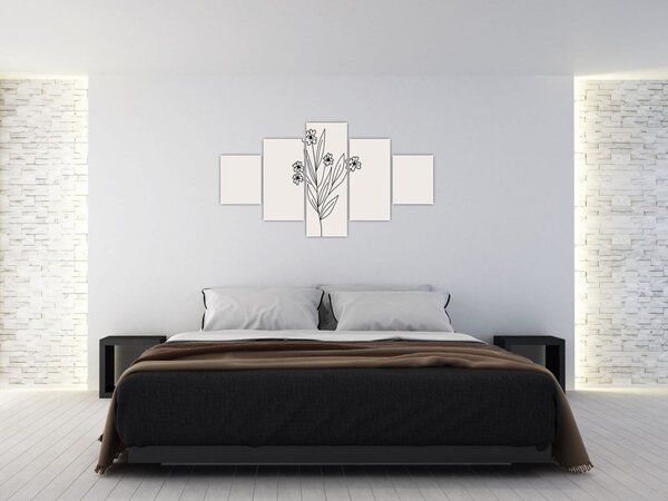 Obraz - Meadow Flower N⁰1 (125x70 cm)