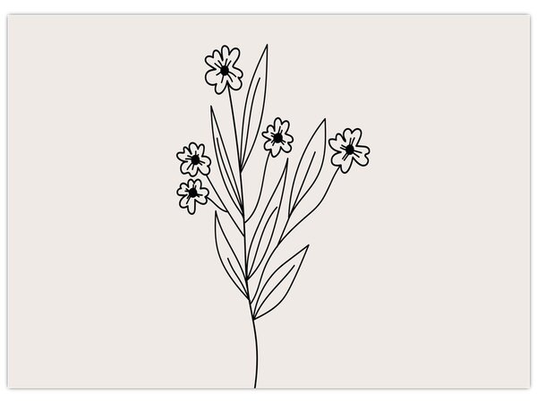 Obraz - Meadow Flower N⁰1 (70x50 cm)