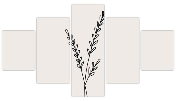 Obraz - Meadow Flower N⁰2 (125x70 cm)