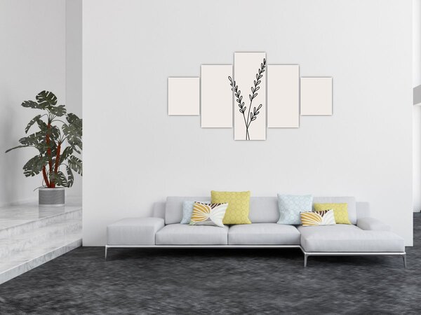 Obraz - Meadow Flower N⁰2 (125x70 cm)
