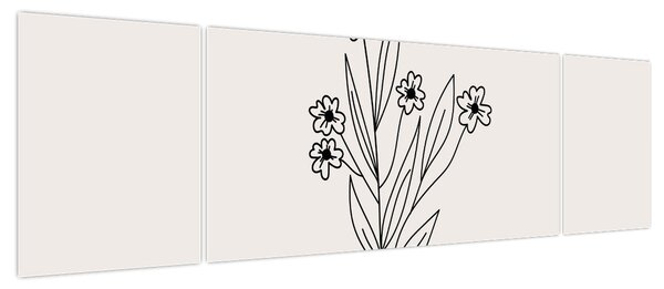 Obraz - Meadow Flower N⁰1 (170x50 cm)