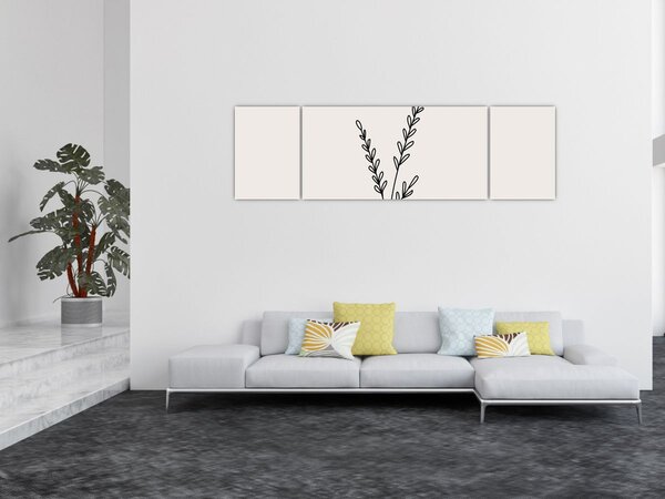 Obraz - Meadow Flower N⁰2 (170x50 cm)