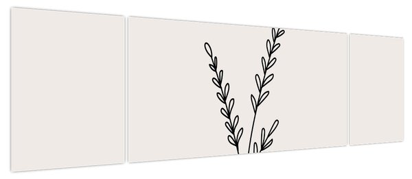 Obraz - Meadow Flower N⁰2 (170x50 cm)