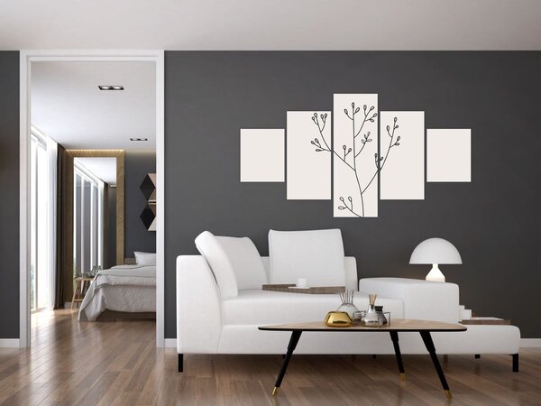 Obraz - Kwiat łąkowy N⁰3 (125x70 cm)