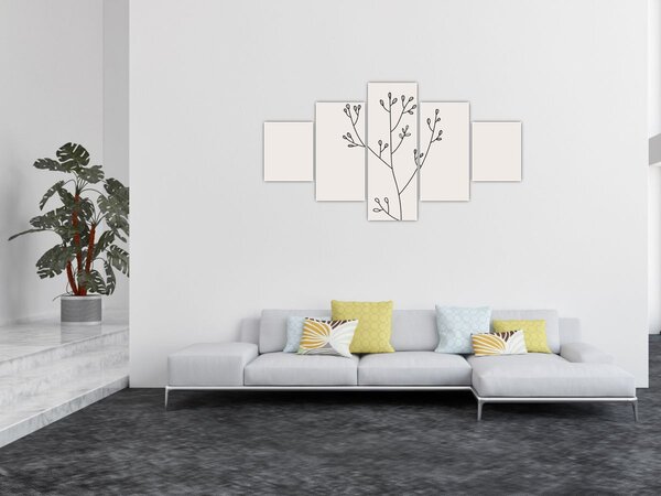 Obraz - Kwiat łąkowy N⁰3 (125x70 cm)