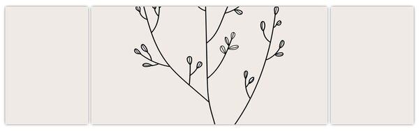 Obraz - Kwiat łąkowy N⁰3 (170x50 cm)