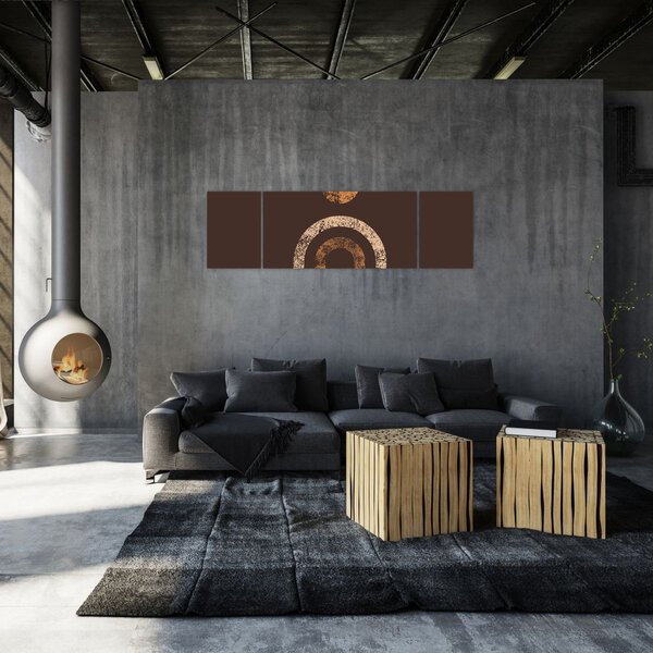 Obraz - Pomarańczowe łuki N⁰1 (170x50 cm)