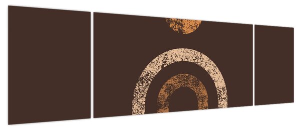 Obraz - Pomarańczowe łuki N⁰1 (170x50 cm)