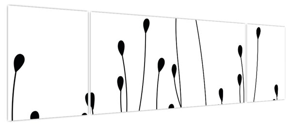 Obraz - Łąka graficzna N⁰1 (170x50 cm)