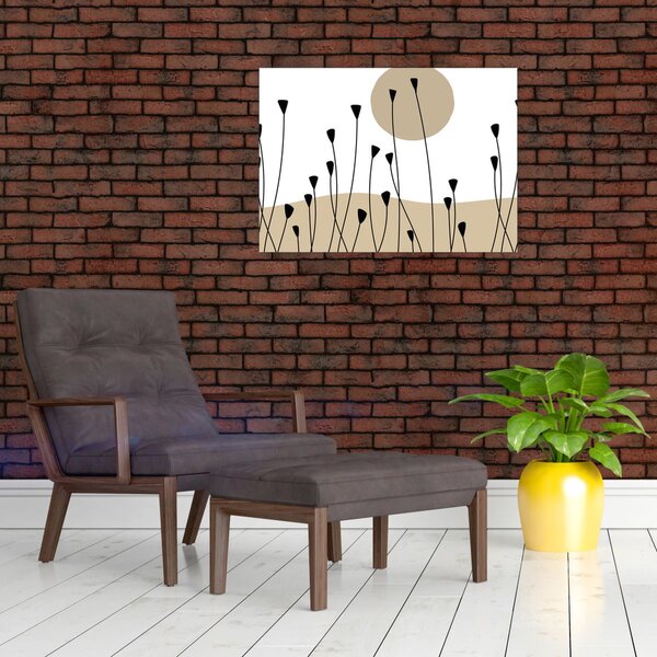 Obraz - Łąka graficzna N⁰2 (70x50 cm)