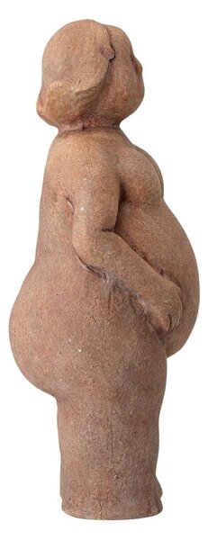 Brązowa figurka z terakoty Bloomingville Sidsel, wys. 25 cm
