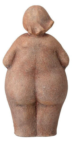 Brązowa figurka z terakoty Bloomingville Sidsel, wys. 25 cm